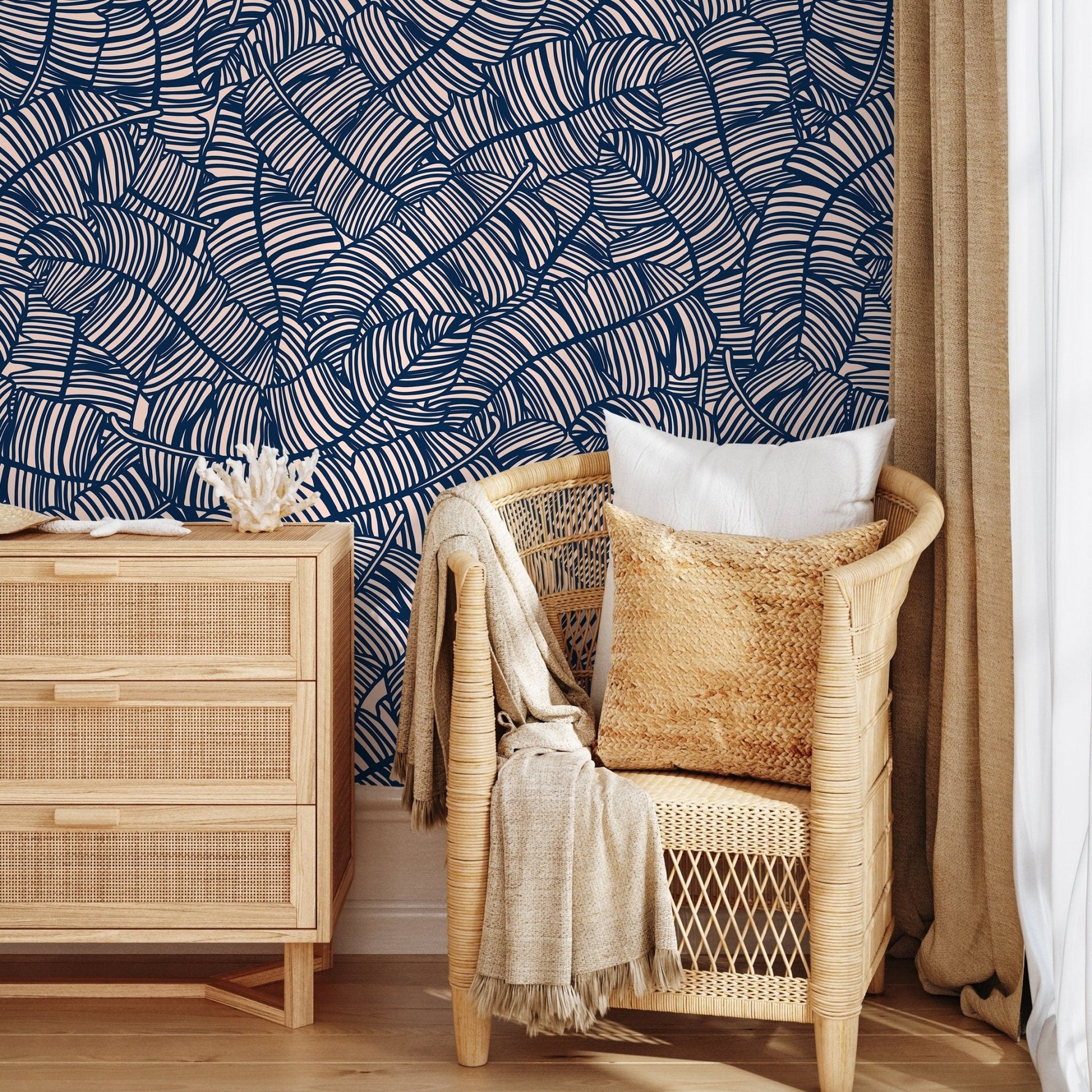 Tropical Serenity Wallpaper - A016 - WallTrend