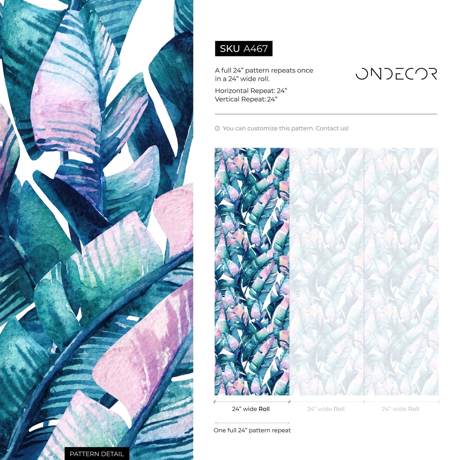 Tropical Serenity Wallpaper - A467 - WallTrend