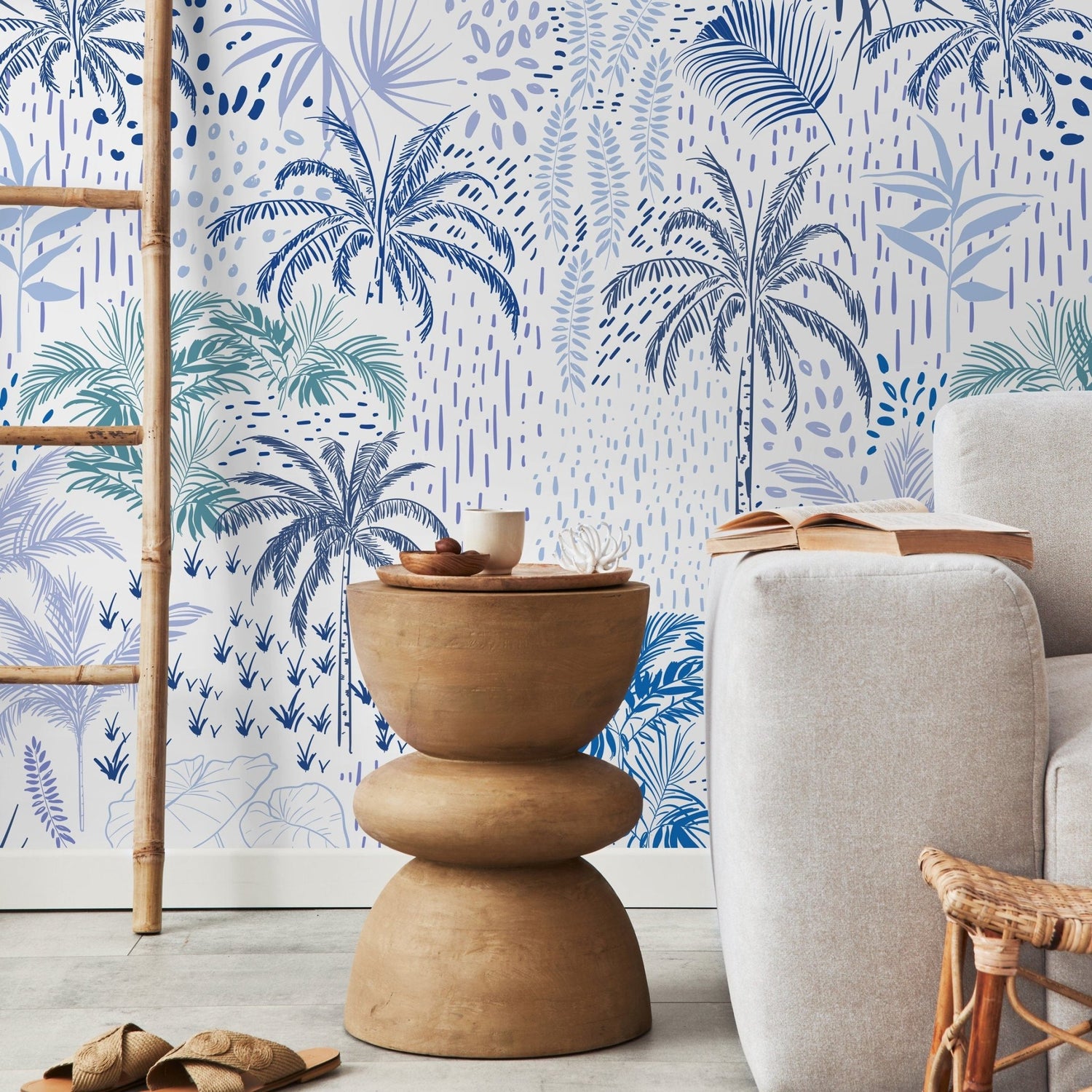 Tropical Serenity Wallpaper - B089 - WallTrend