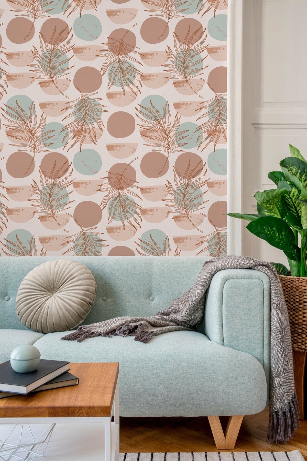 Tropical Serenity Wallpaper - B918 - WallTrend