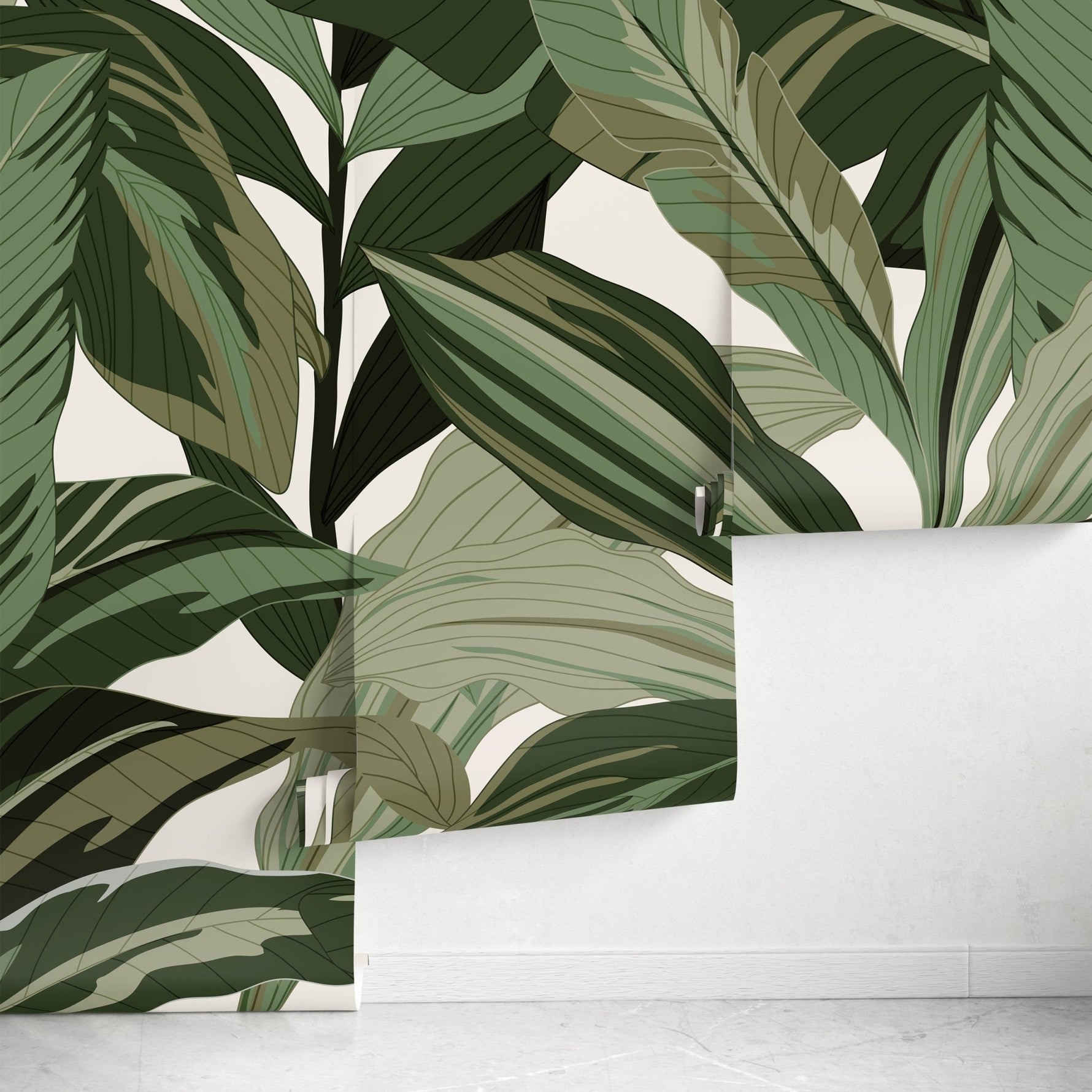 Tropical Serenity Wallpaper - C199 - WallTrend