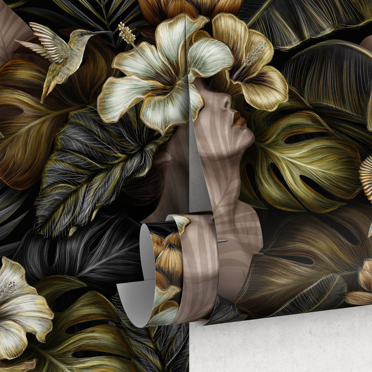 Tropical Serenity Wallpaper - C399 - WallTrend