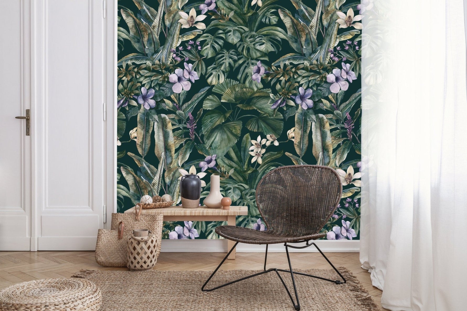 Tropical Serenity Wallpaper - C408 - WallTrend