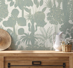 Tropical Serenity Wallpaper - D275 - WallTrend