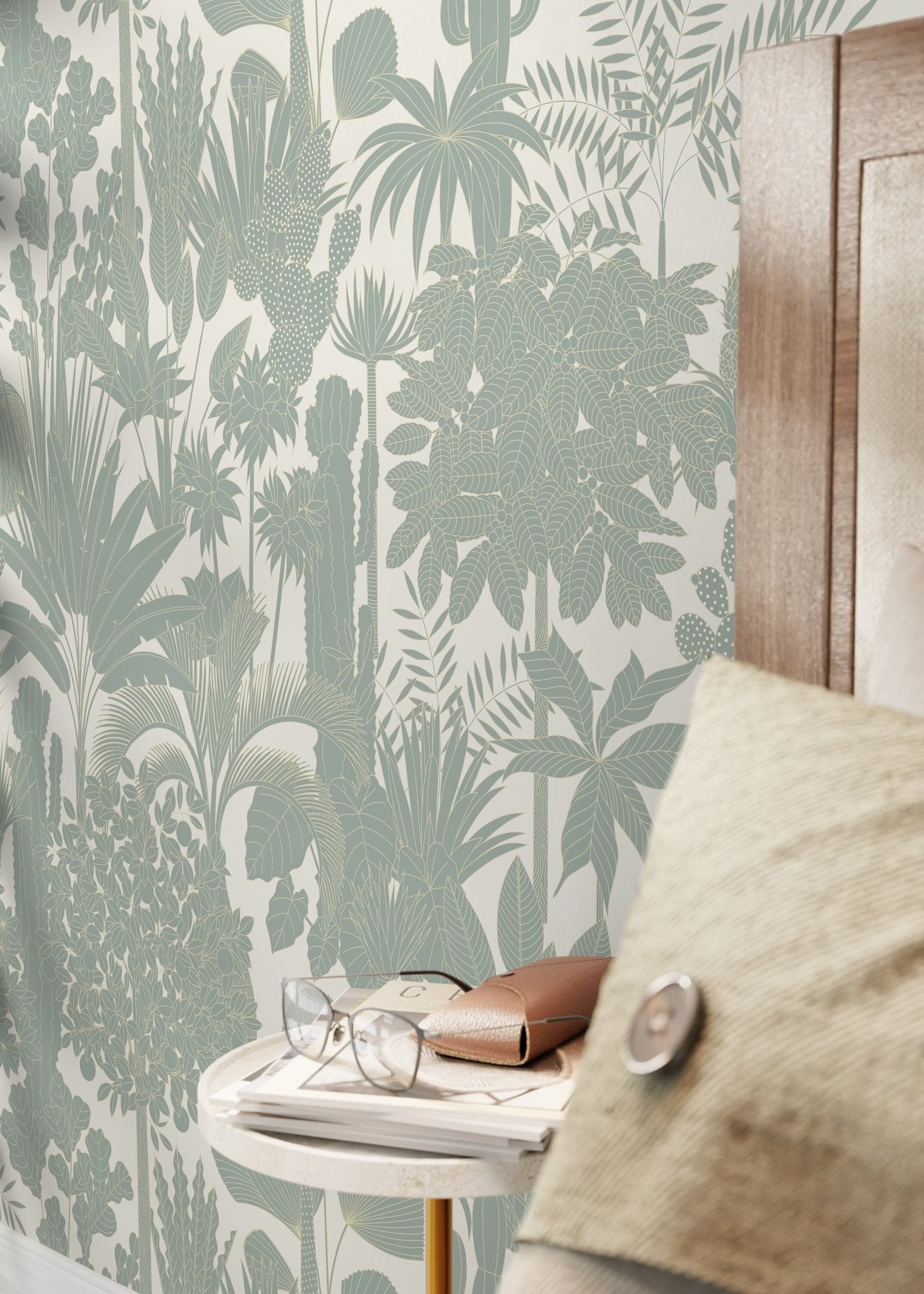 Tropical Serenity Wallpaper - D275 - WallTrend