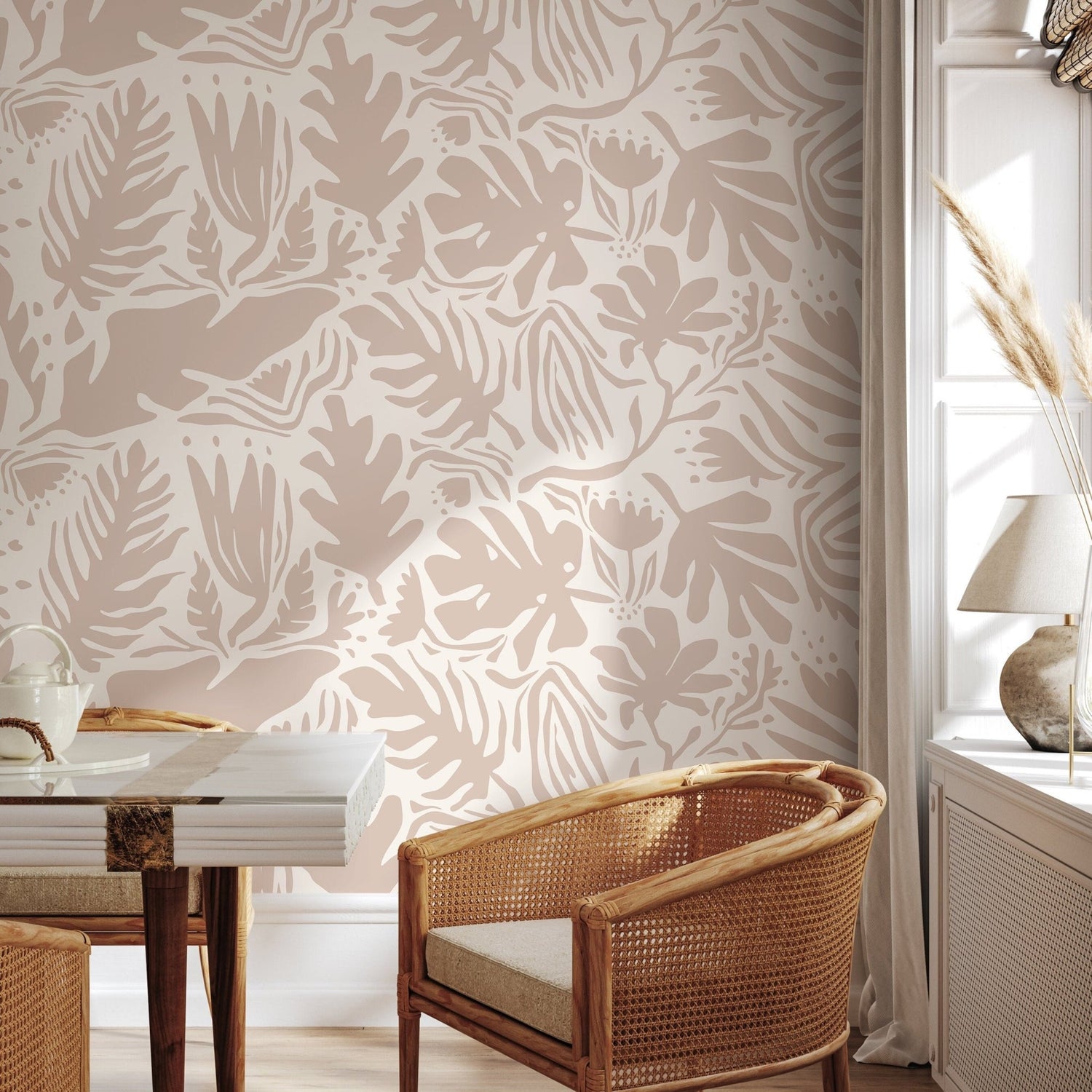 Tropical Serenity Wallpaper - D666 - WallTrend