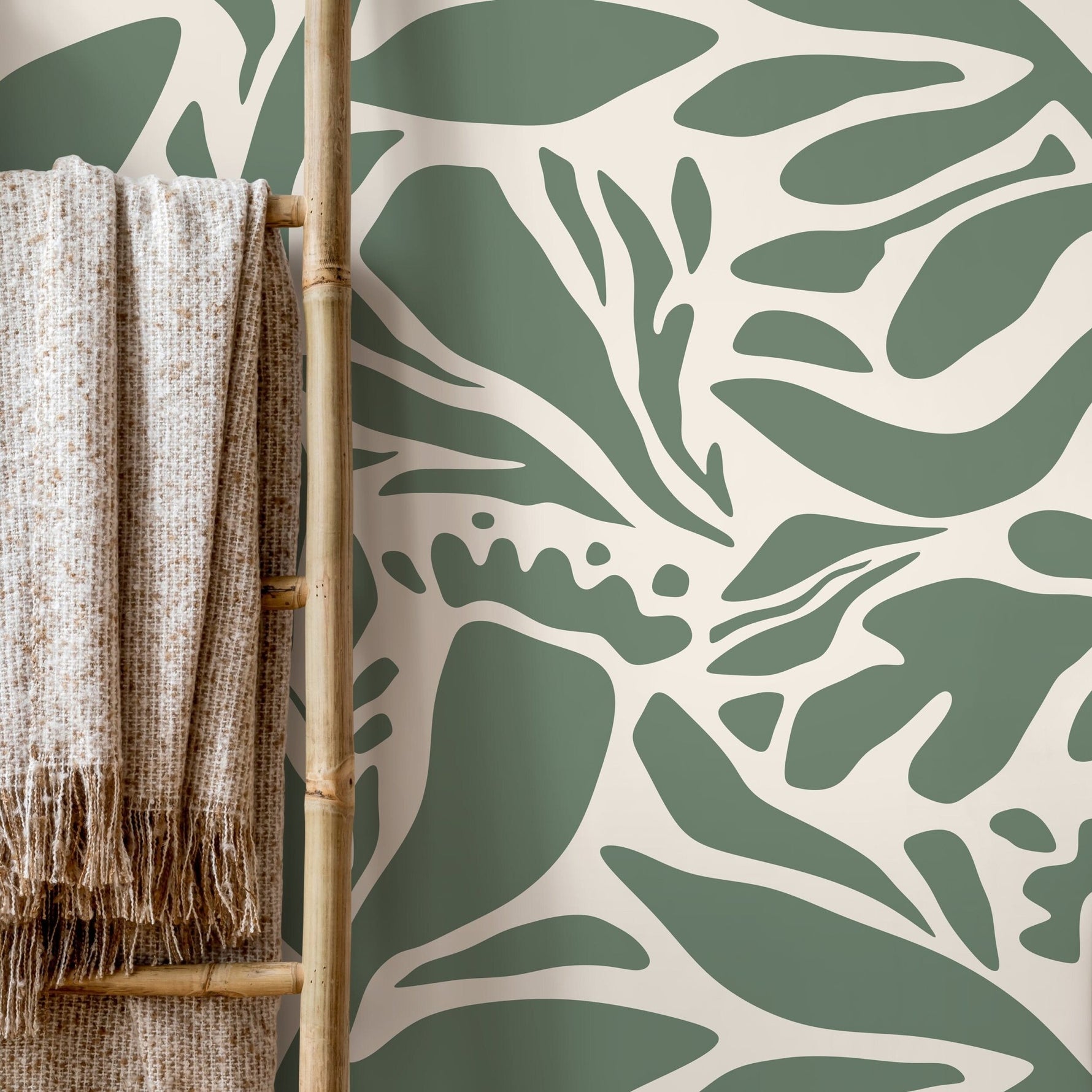 Tropical Serenity Wallpaper - D697 - WallTrend