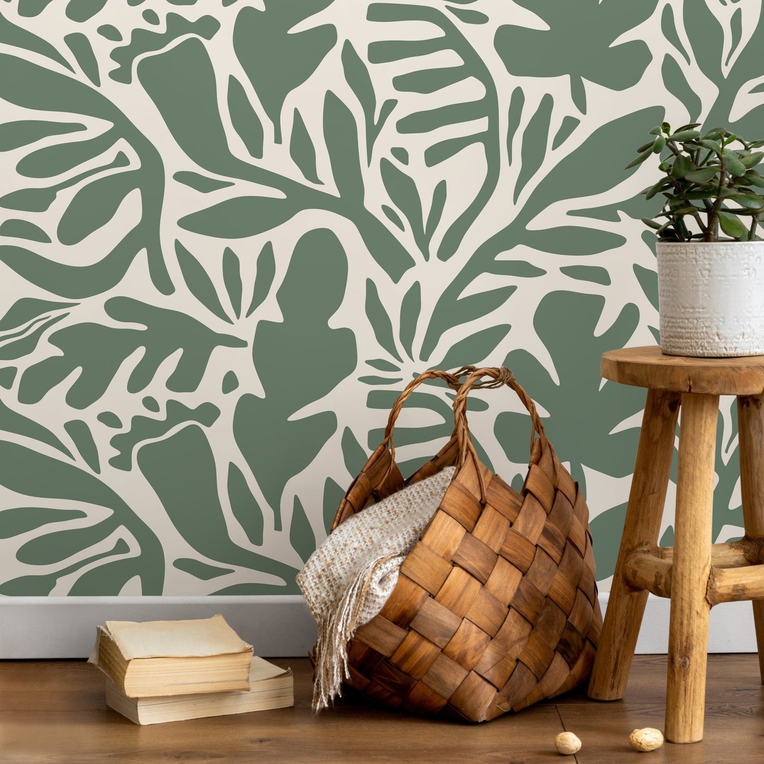 Tropical Serenity Wallpaper - D697 - WallTrend