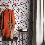 Vibrant Abstract Art Wallpaper - B708 - WallTrend