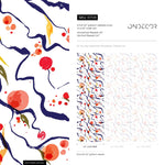 Vibrant Abstract Art Wallpaper - B708 - WallTrend