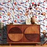 Vibrant Abstract Art Wallpaper - B708 - WallTrend