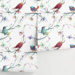 Vibrant Avian Paradise Wallpaper - A061 - WallTrend