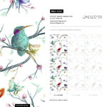 Vibrant Avian Paradise Wallpaper - A061 - WallTrend