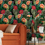 Vibrant Cactus Blossom Wallpaper - A913 - WallTrend