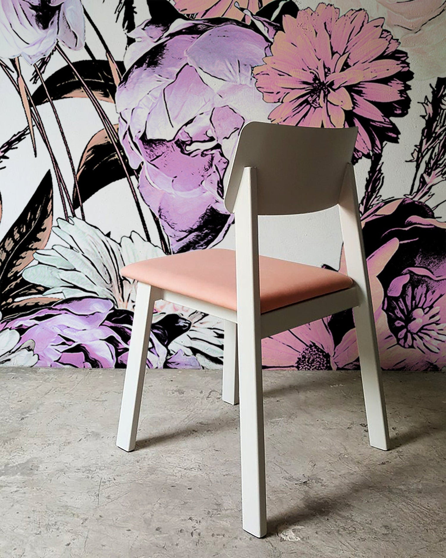 Vibrant Floral Elegance Wallpaper - B080 - WallTrend