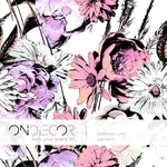Vibrant Floral Elegance Wallpaper - B080 - WallTrend