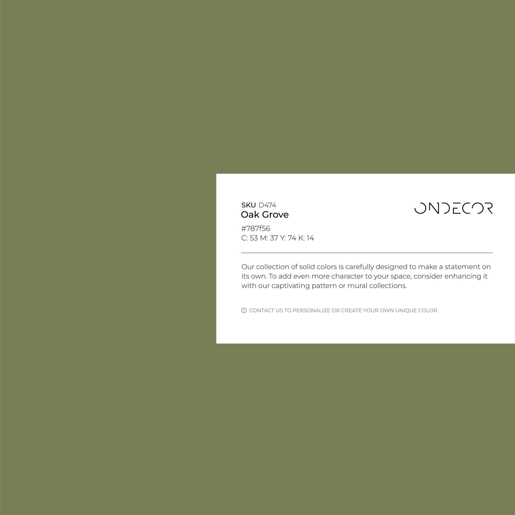 Vibrant Green Solid Color Wallpaper - D474 - WallTrend
