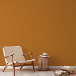 Vibrant Tangerine Wallpaper - D416 - WallTrend