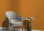 Vibrant Tangerine Wallpaper - D416 - WallTrend