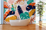 Vibrant Tropical Escape Wallpaper - B882 - WallTrend