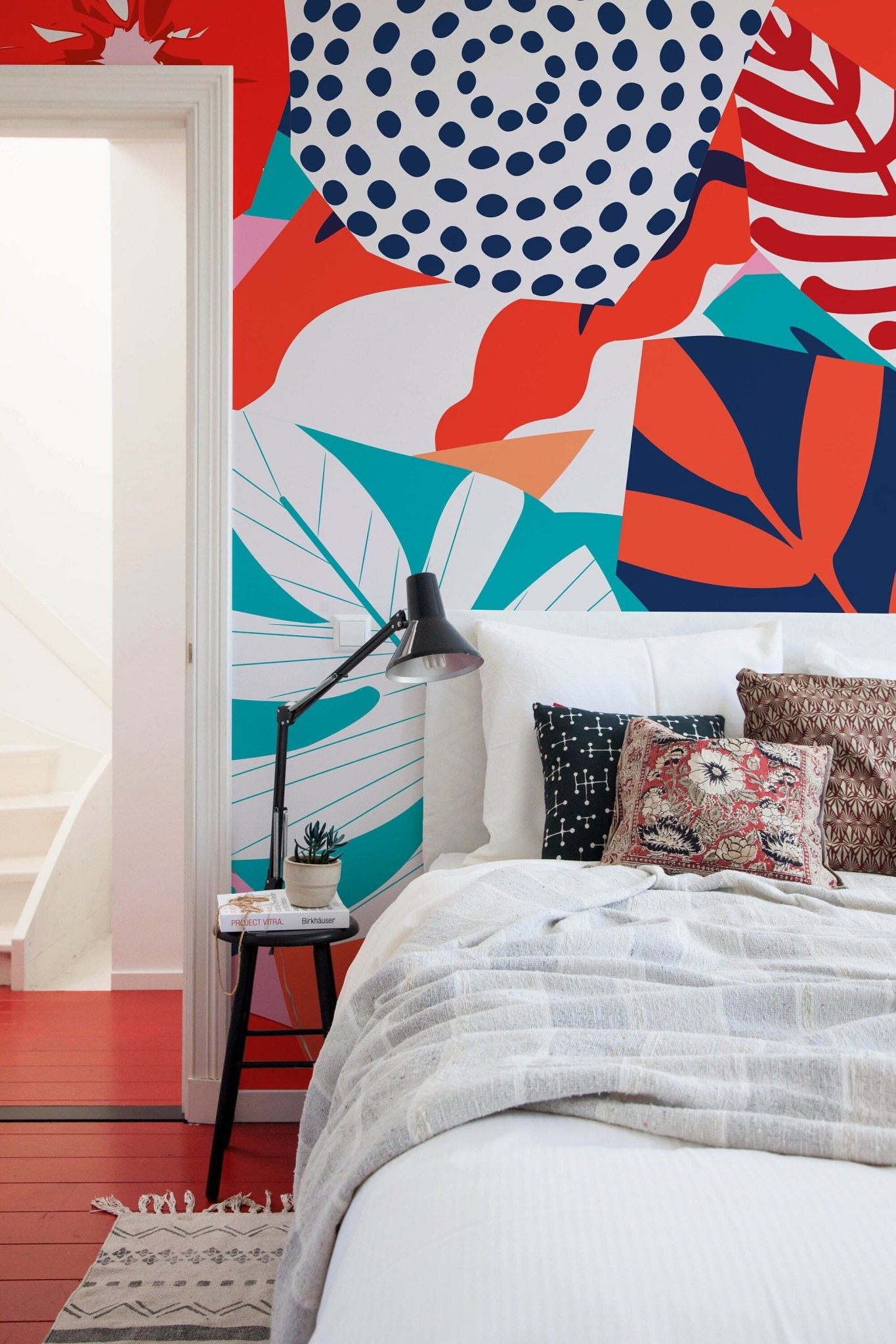 Vibrant Tropical Extravaganza Wallpaper - C086 - WallTrend