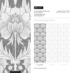 Vintage Botanical Illustration Wallpaper - X171 - WallTrend