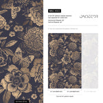 Vintage Floral Elegance Wallpaper - A922 - WallTrend