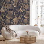 Vintage Floral Elegance Wallpaper - A922 - WallTrend