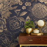 Vintage Floral Elegance Wallpaper - A922 - WallTrend