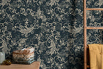 Vintage Floral Elegance Wallpaper - C791 - WallTrend