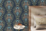 Vintage Floral Symphony Wallpaper - D219 - WallTrend