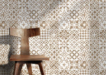 Vintage Geometric Tile Wallpaper - D525 - WallTrend