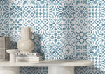 Vintage Moroccan Tiles Wallpaper - D526 - WallTrend