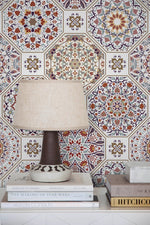 Vintage Mosaic Tiles Wallpaper - C187 - WallTrend