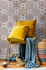 Vintage Mosaic Tiles Wallpaper - C187 - WallTrend