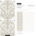 Vintage Removable Wallpaper Scandinavian Wallpaper Temporary Wallpaper Minimalistic Wallpaper Peel and Stick Wallpaper Wall Paper - D976 - WallTrend
