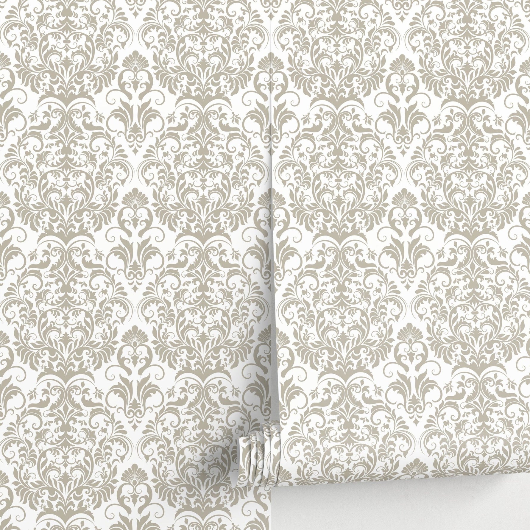 Vintage Removable Wallpaper Scandinavian Wallpaper Temporary Wallpaper Minimalistic Wallpaper Peel and Stick Wallpaper Wall Paper - D976 - WallTrend