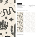 Vintage Western Wallpaper Cowboys Boots Wallpaper Peel and Stick and Traditional Wallpaper - D826 - WallTrend