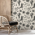 Vintage Western Wallpaper Cowboys Boots Wallpaper Peel and Stick and Traditional Wallpaper - D826 - WallTrend