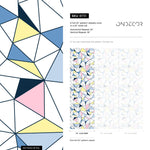 Wall Decor Wallpaper Peel and Stick Wallpaper Removable Wallpaper Home Decor Wall Art Room Decor / Colorful Triangle Wallpaper - B731 - WallTrend
