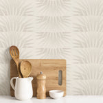 Wallpaper Peel and Stick Wallpaper Removable Wallpaper Home Decor Wall Art Wall Decor Room Decor / Beige Boho Wallpaper - C464 - WallTrend