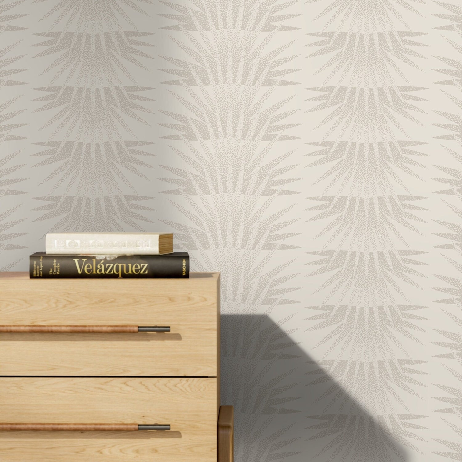 Wallpaper Peel and Stick Wallpaper Removable Wallpaper Home Decor Wall Art Wall Decor Room Decor / Beige Boho Wallpaper - C464 - WallTrend