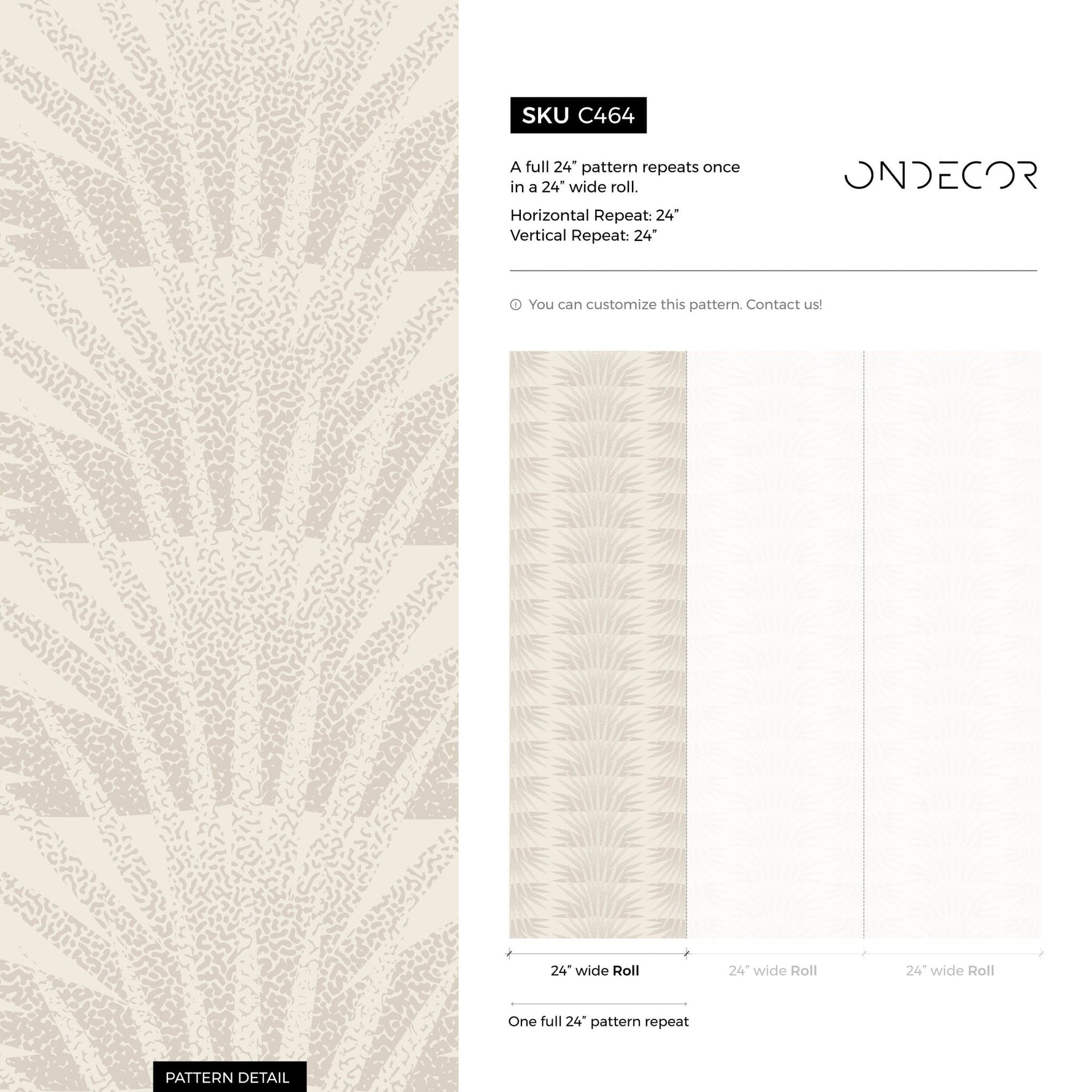 Wallpaper Peel and Stick Wallpaper Removable Wallpaper Home Decor Wall Art Wall Decor Room Decor / Beige Boho Wallpaper - C464 - WallTrend