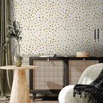 Wallpaper Peel and Stick Wallpaper Removable Wallpaper Home Decor Wall Art Wall Decor Room Decor / Boho Dots Non - Metalic Wallpaper - A343 - WallTrend