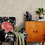 Wallpaper Peel and Stick Wallpaper Removable Wallpaper Home Decor Wall Art Wall Decor Room Decor / Boho Dots Non - Metalic Wallpaper - A343 - WallTrend