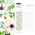 Wallpaper Peel and Stick Wallpaper Removable Wallpaper Home Decor Wall Art Wall Decor Room Decor / Cute Watercolor Flowers Wallpaper - B350 - WallTrend