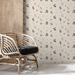 Wallpaper Peel and Stick Wallpaper Removable Wallpaper Home Decor Wall Art Wall Decor Room Decor / Floral Minimalist Wallpaper - C344 - WallTrend