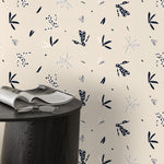 Wallpaper Peel and Stick Wallpaper Removable Wallpaper Home Decor Wall Art Wall Decor Room Decor / Floral Minimalist Wallpaper - C344 - WallTrend