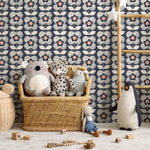 Wallpaper Peel and Stick Wallpaper Removable Wallpaper Home Decor Wall Art Wall Decor Room Decor / Floral Scandinavian Wallpaper - A704 - WallTrend
