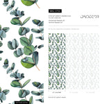 Wallpaper Peel and Stick Wallpaper Removable Wallpaper Home Decor Wall Art Wall Decor Room Decor / Green Leaves Wallpaper - A756 - WallTrend